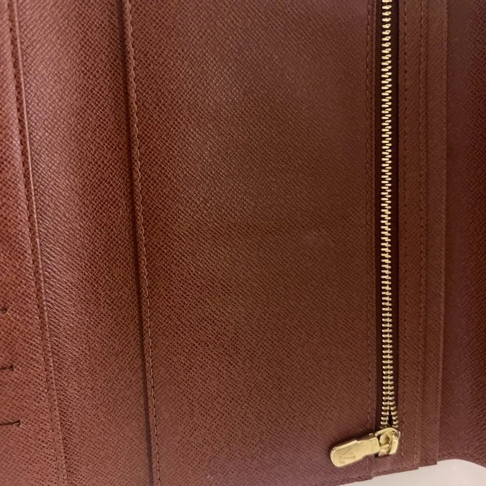 LOUIS VUITTON Porte Tresor Etui Papier Travel ~ Passport Wallet | Vintage - Picture 9 of 16